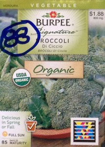 Burpee Broccoli Seeds