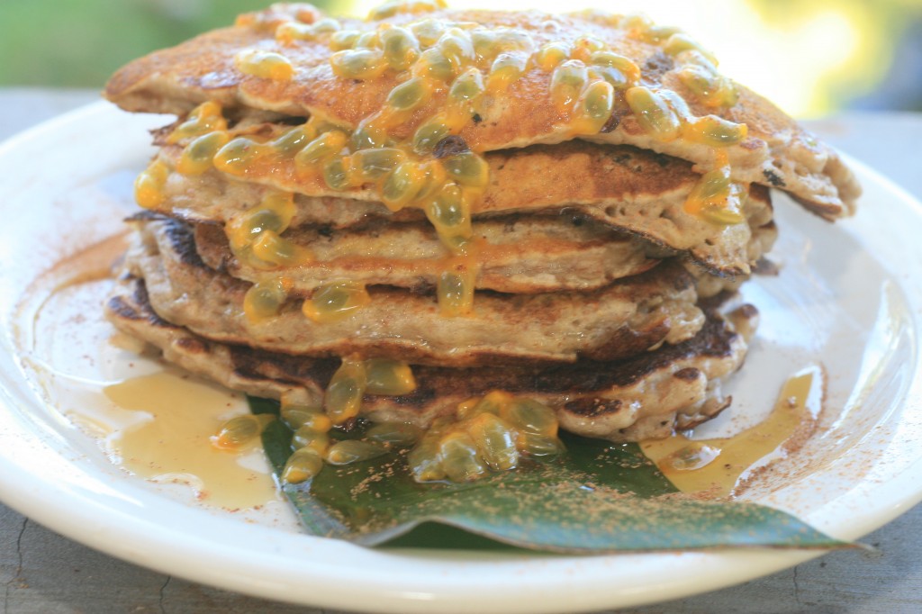 Green Cuadrado Pancakes