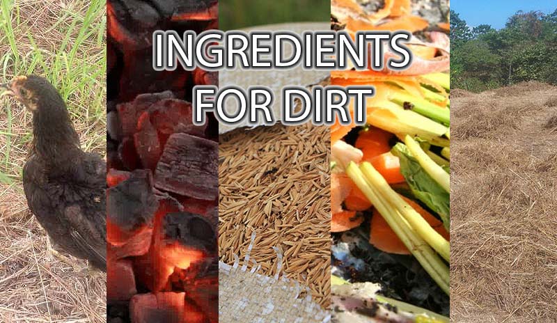 Ingredients for Making Dirt